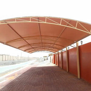 Truss Car Parking Shades In Ajman