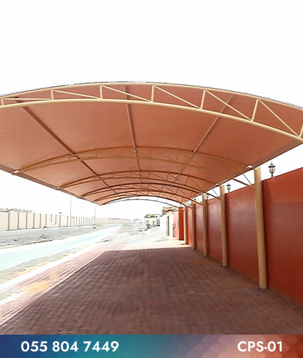 Truss Car Parking Shades In Ajman