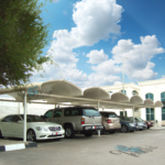 GRP Islamic Arch Design Car Parking Shades