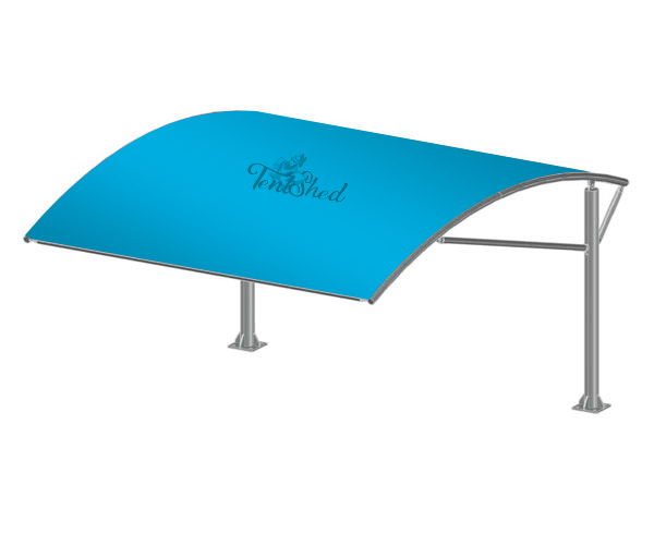 Single Pole Arch Car Pakring Shade