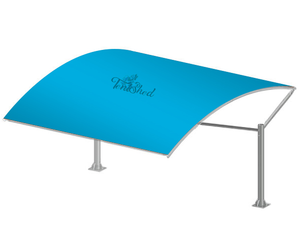 SINGLE POLE ARCH car parking shade