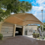 PVC Wallmount Car Parking Shade