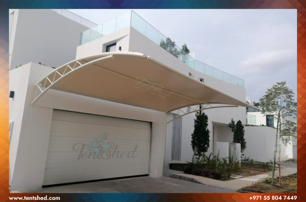 Car Parking Shade Practical Addition to Al Barari Villas