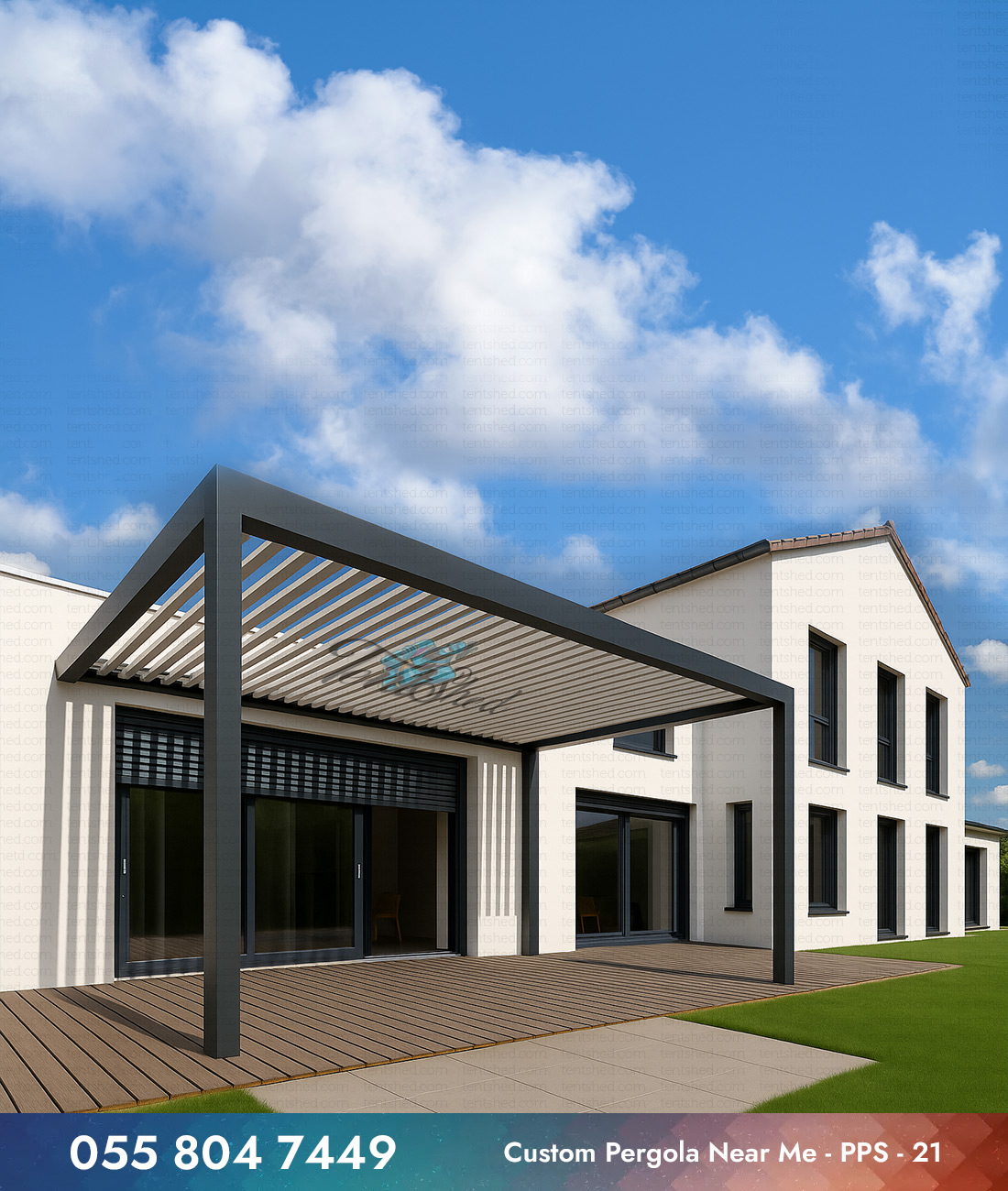 Custom Pergola Near Me Designs in UAE