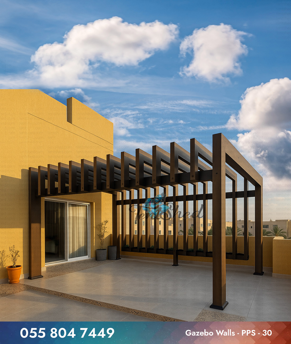 Gazebo Walls Options with Installation in UAE