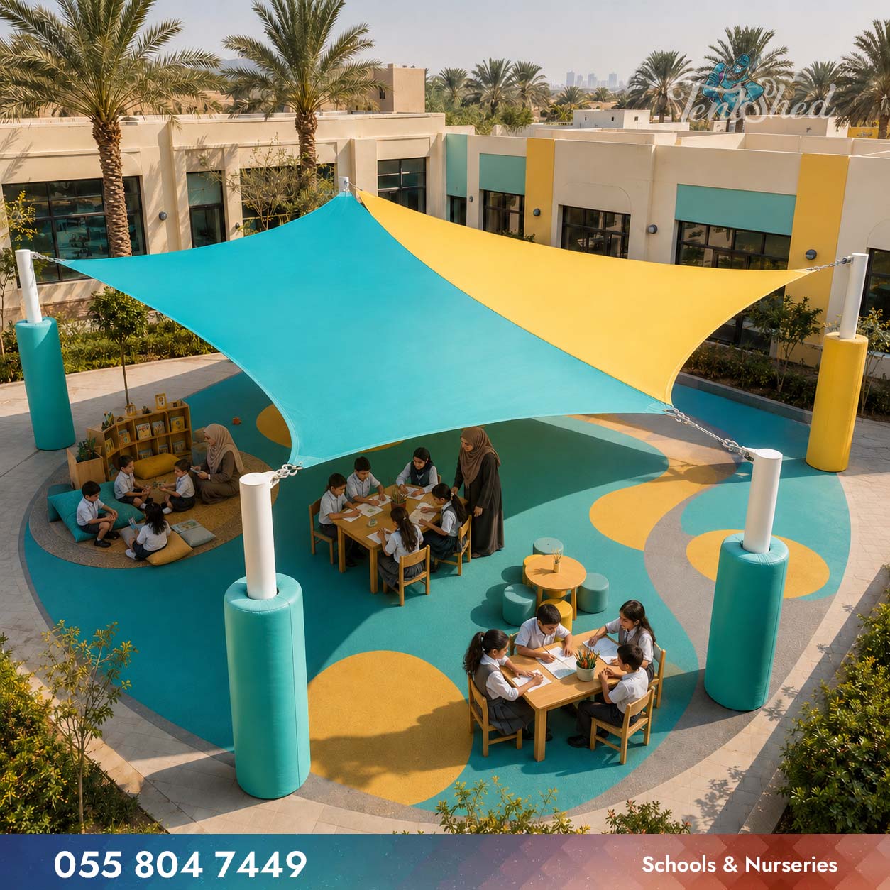 Sail Shade Solutions for Schools and Nurseries