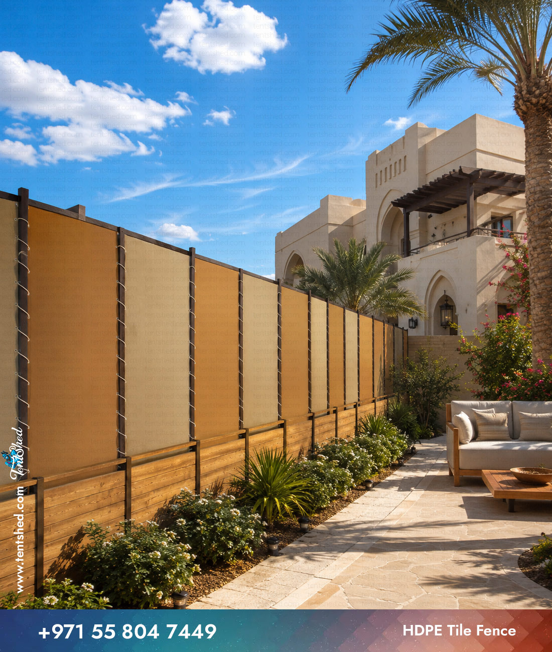 HDPE Tile Fence