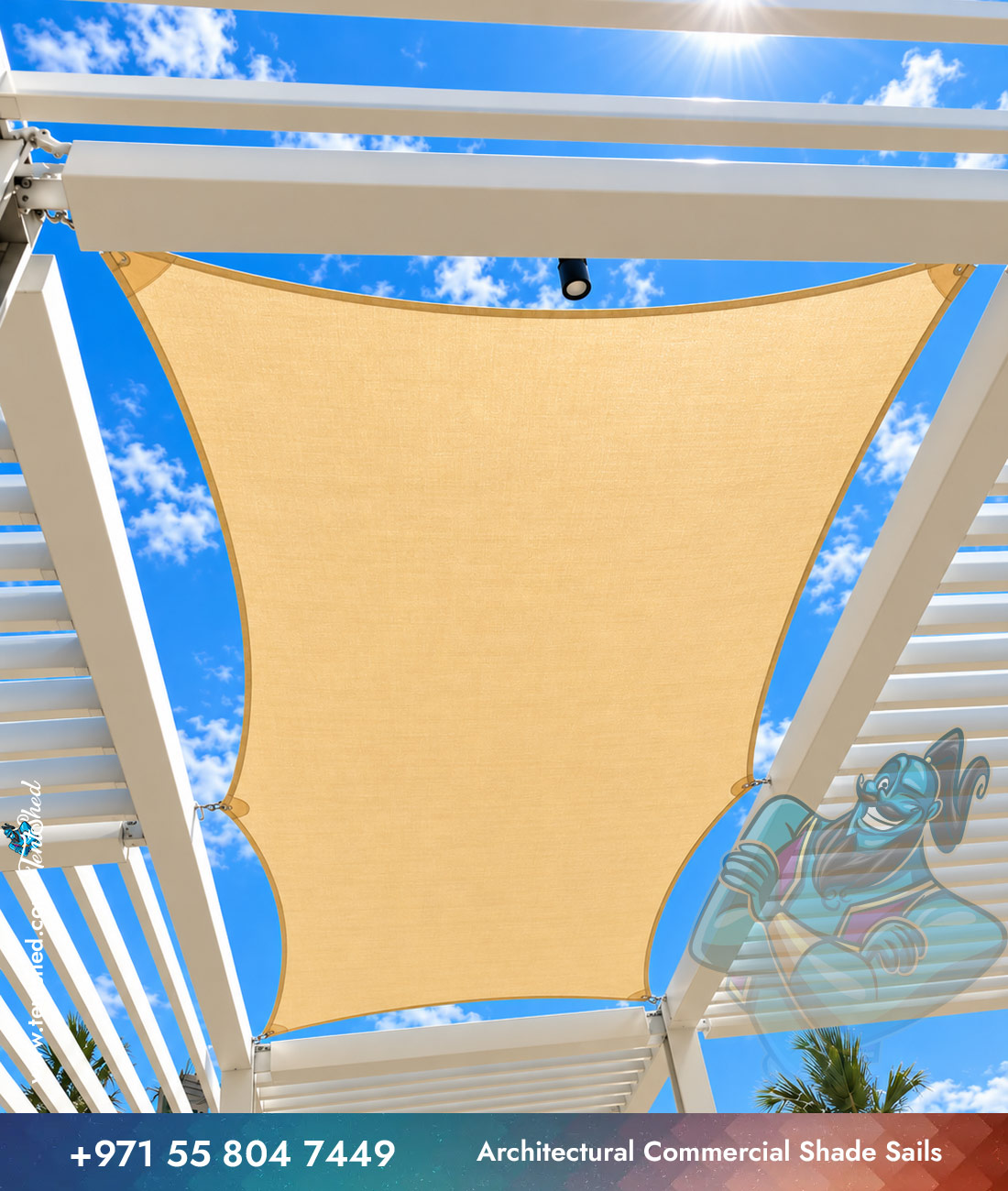 Architectural Commercial Shade Sails