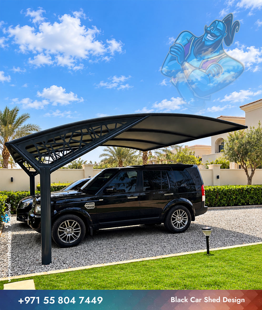 Black Car Shed Design