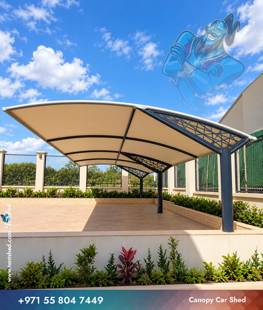 Canopy Car Shed