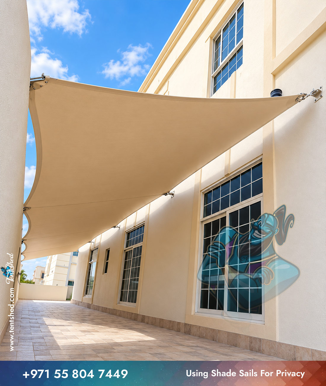 Using Shade Sails For Privacy