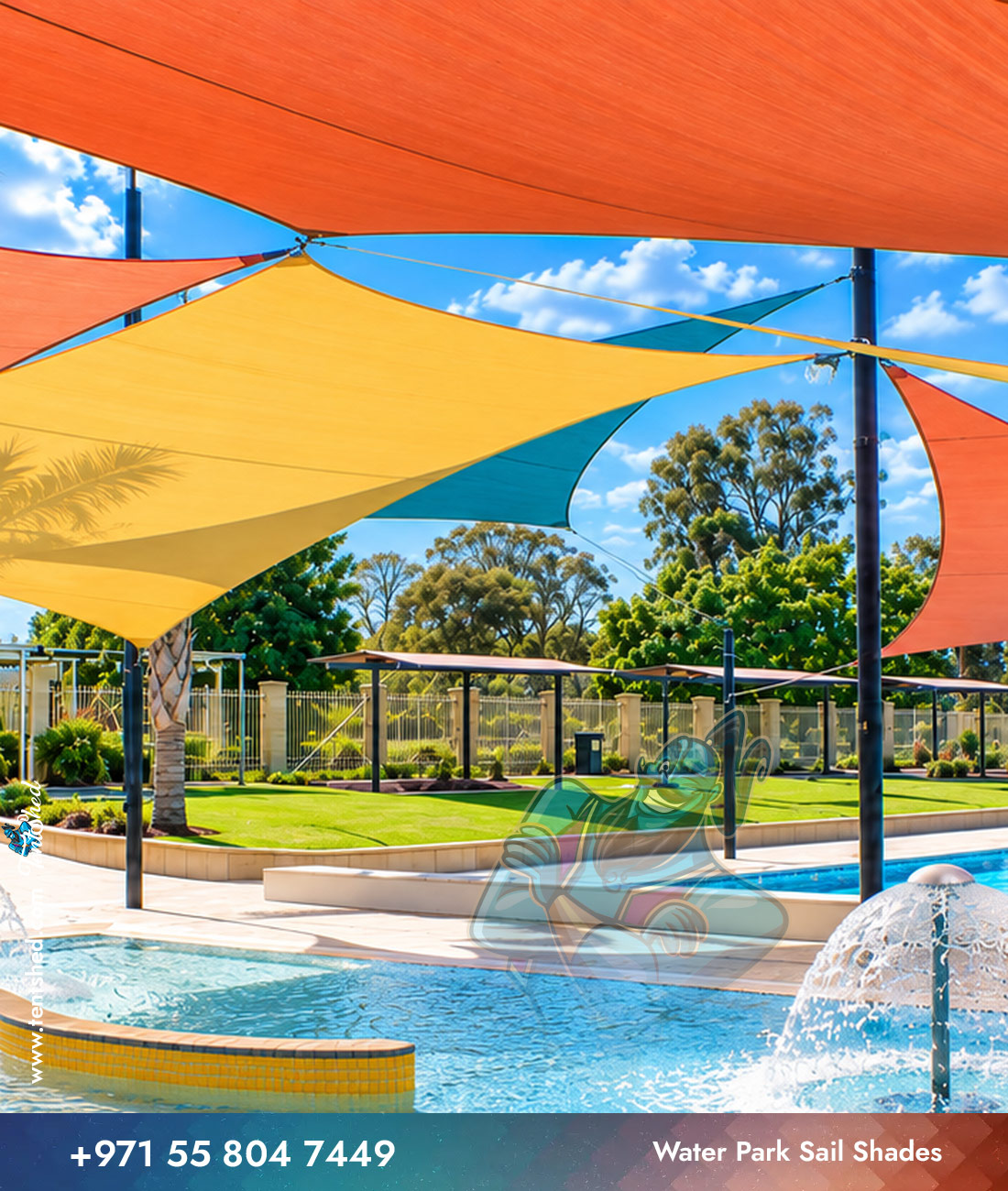 Water Park Sail Shades